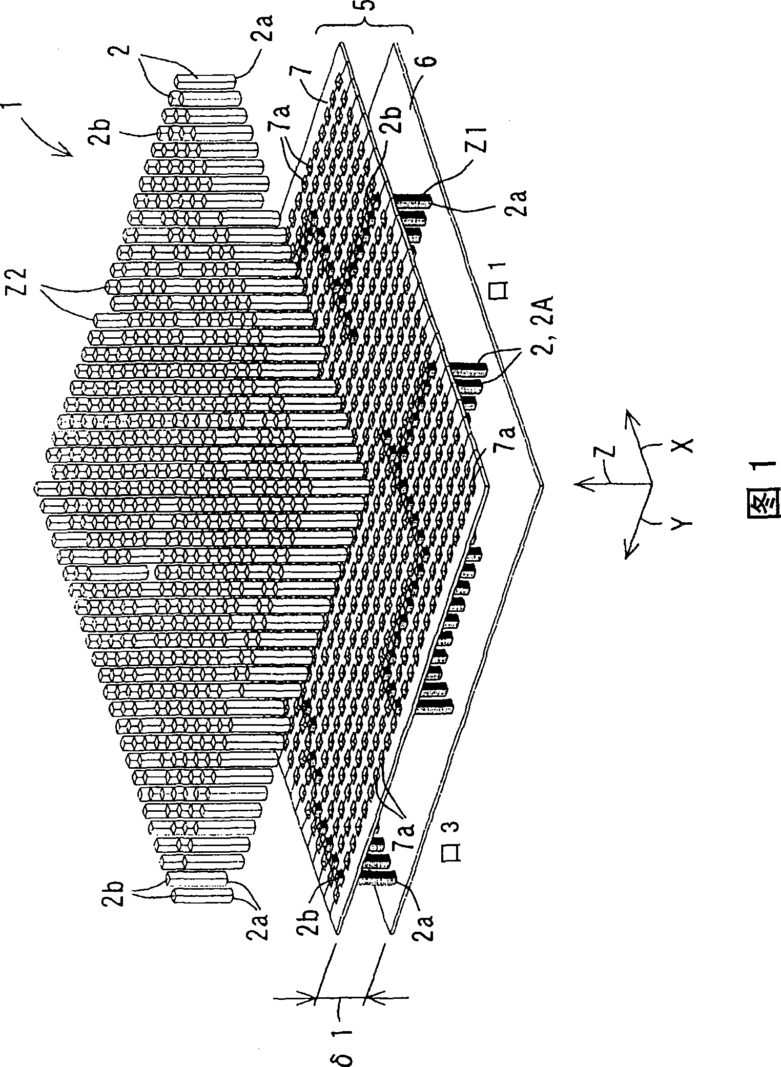 Waveguide forming apparatus, dielectric line forming apparatus, pin structure and high frequency circuit