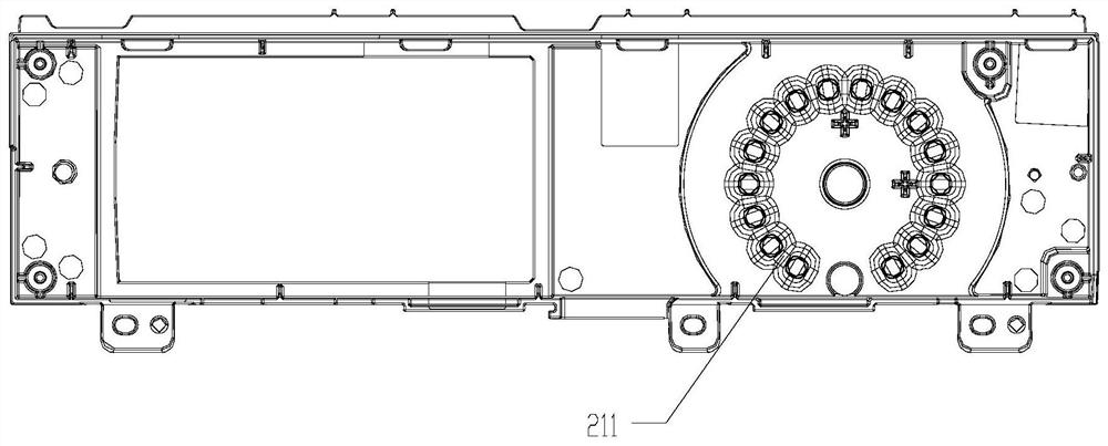 Control panel assembly for washing machine, washing machine and assembling method