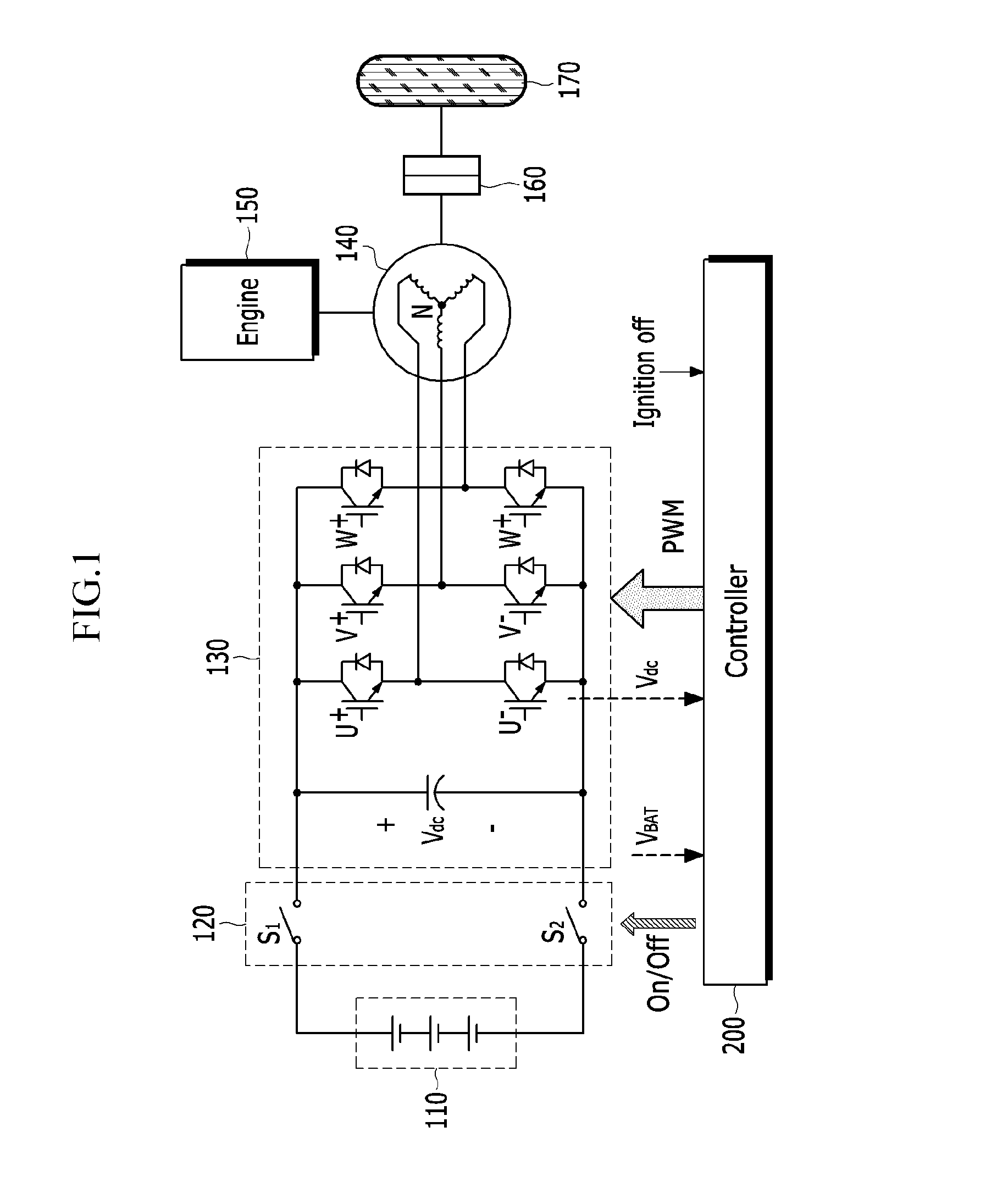Main relay monitoring device and method for green vehicle
