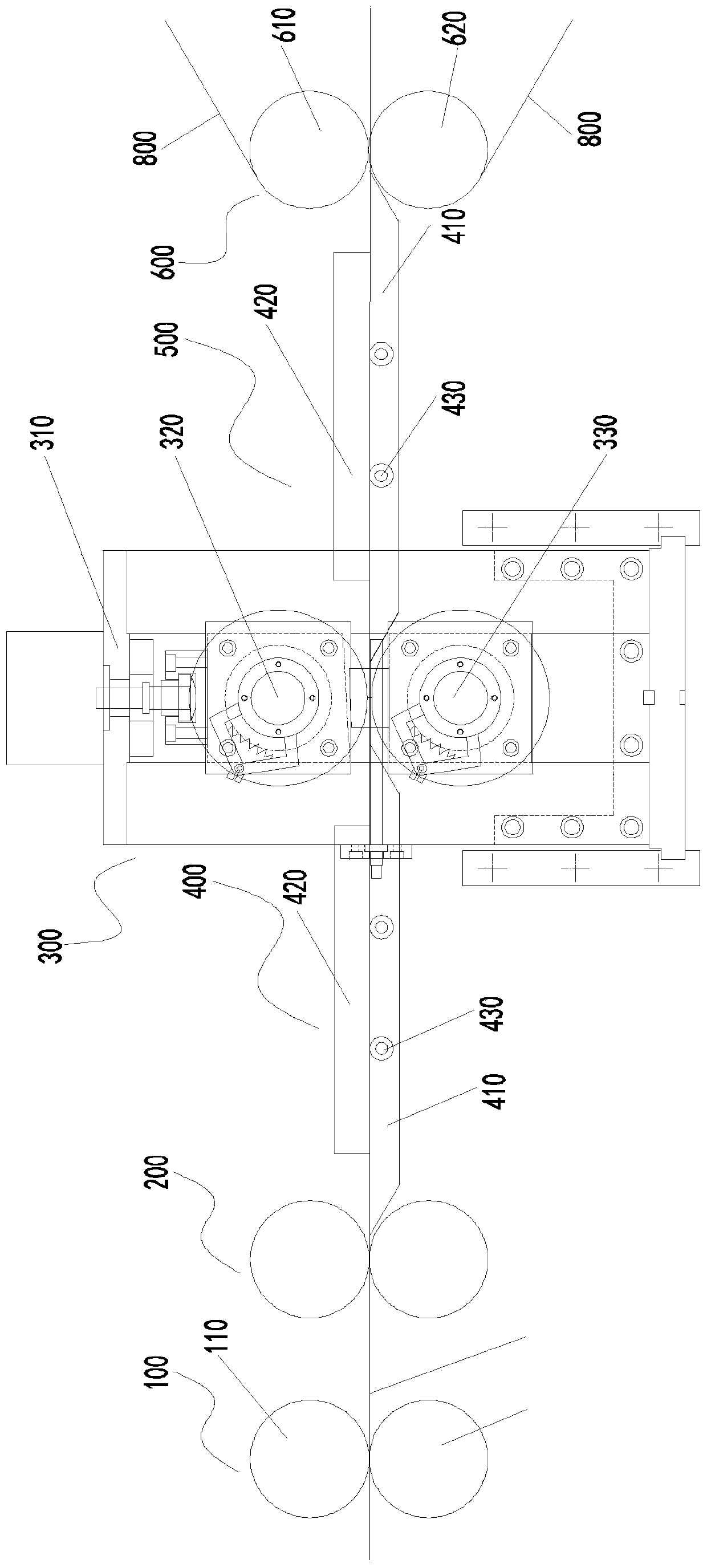 Mask nose bridge body adding device