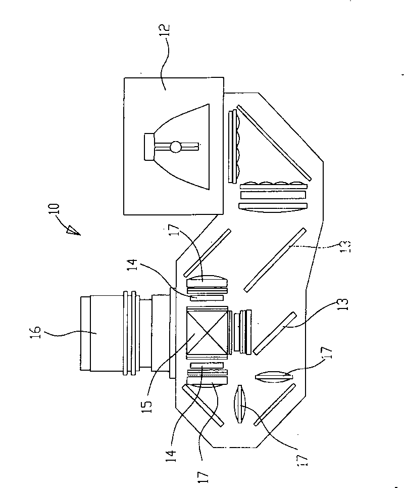 Display device for indicating frame