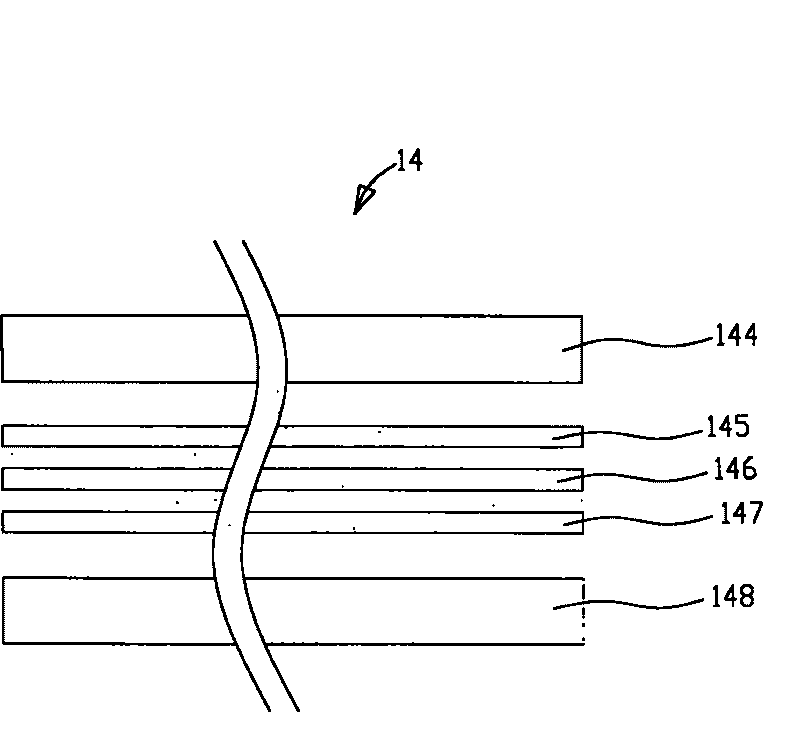 Display device for indicating frame