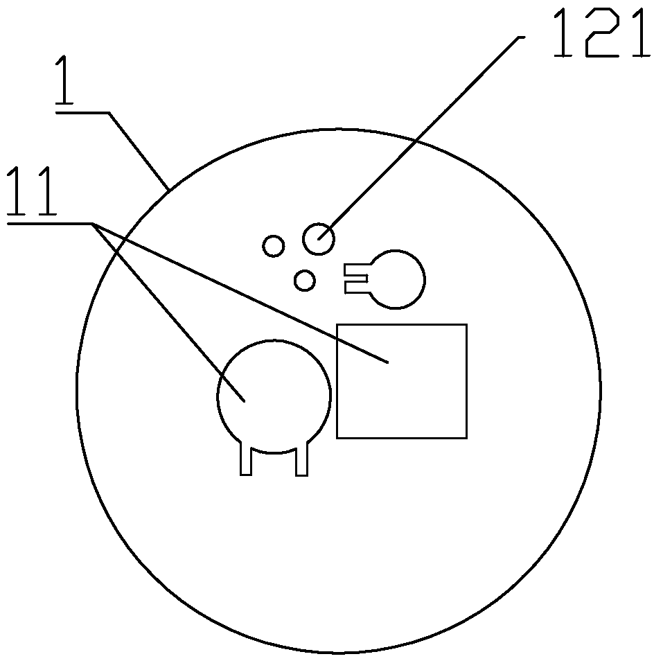 Method for fixing electronic component on PCB and finishing welding
