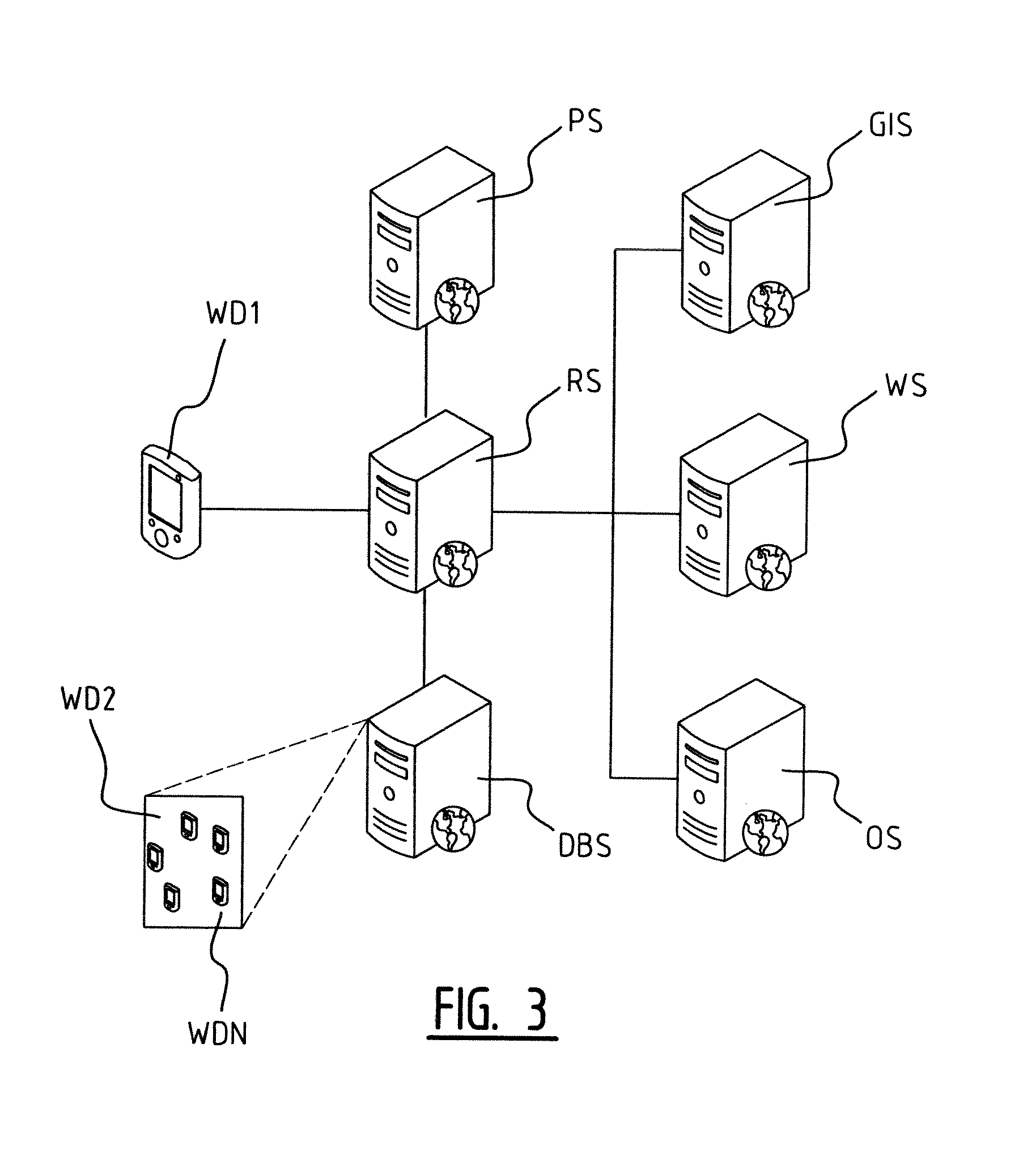Method and system for retrieving a lost entity, and cell-based wireless network adapted therefore