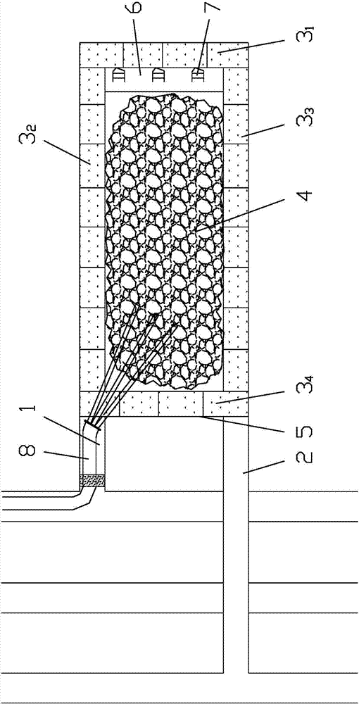 A goaf sealing method for preventing coal seam spontaneous combustion