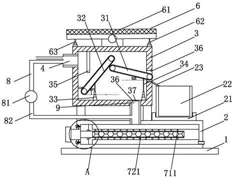 Sewage treatment system based on solar energy