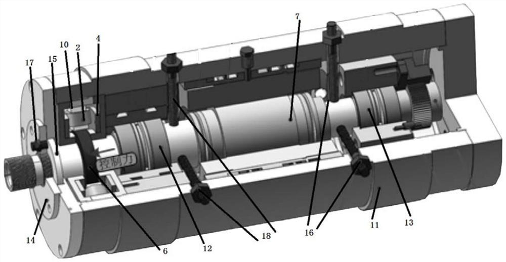 High-speed and high-precision electric spindle integrating three-dimensional vibration active control function