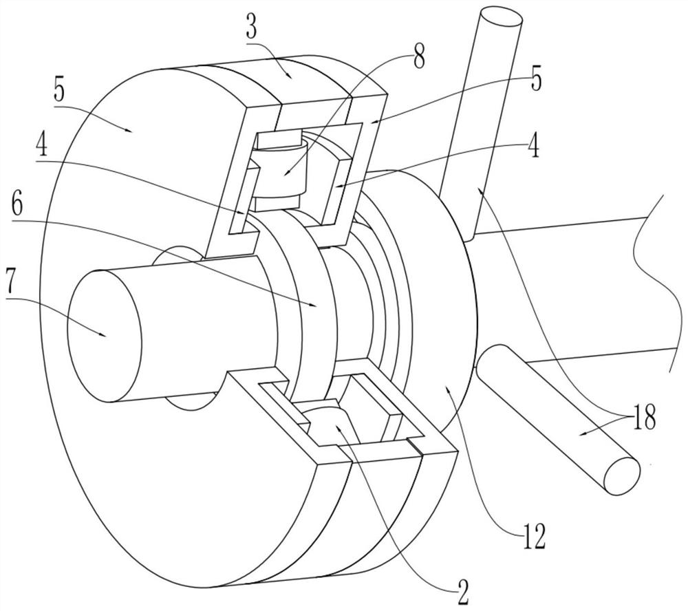 High-speed and high-precision electric spindle integrating three-dimensional vibration active control function