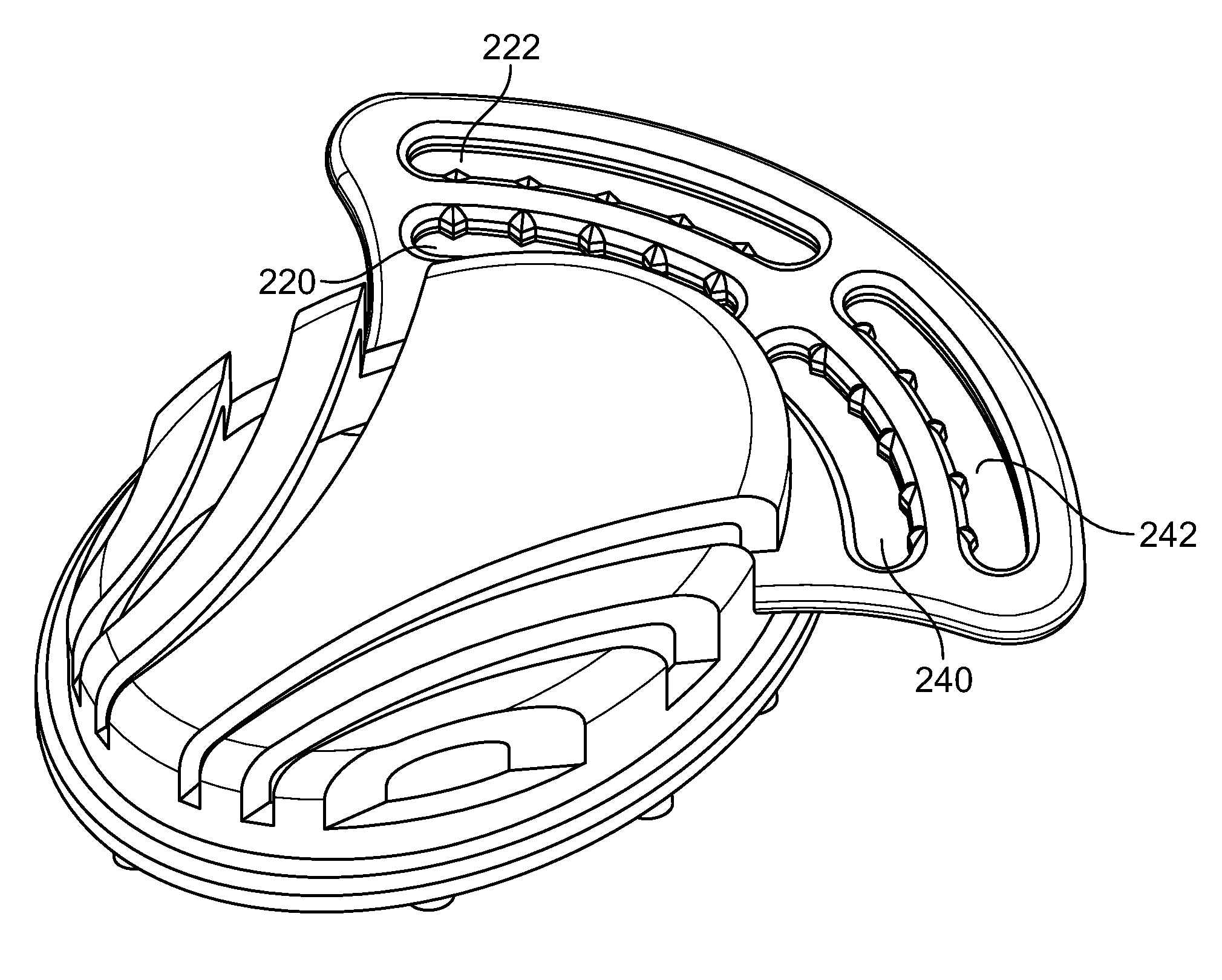 Vent and strap fastening system for a disposable respirator providing improved donning