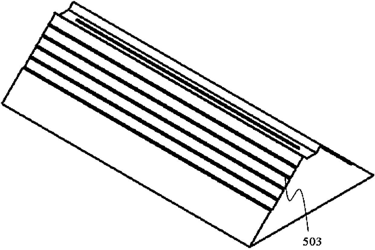 Stair-stepping electrostatic spinning spray nozzle and electrostatic spinning method thereof