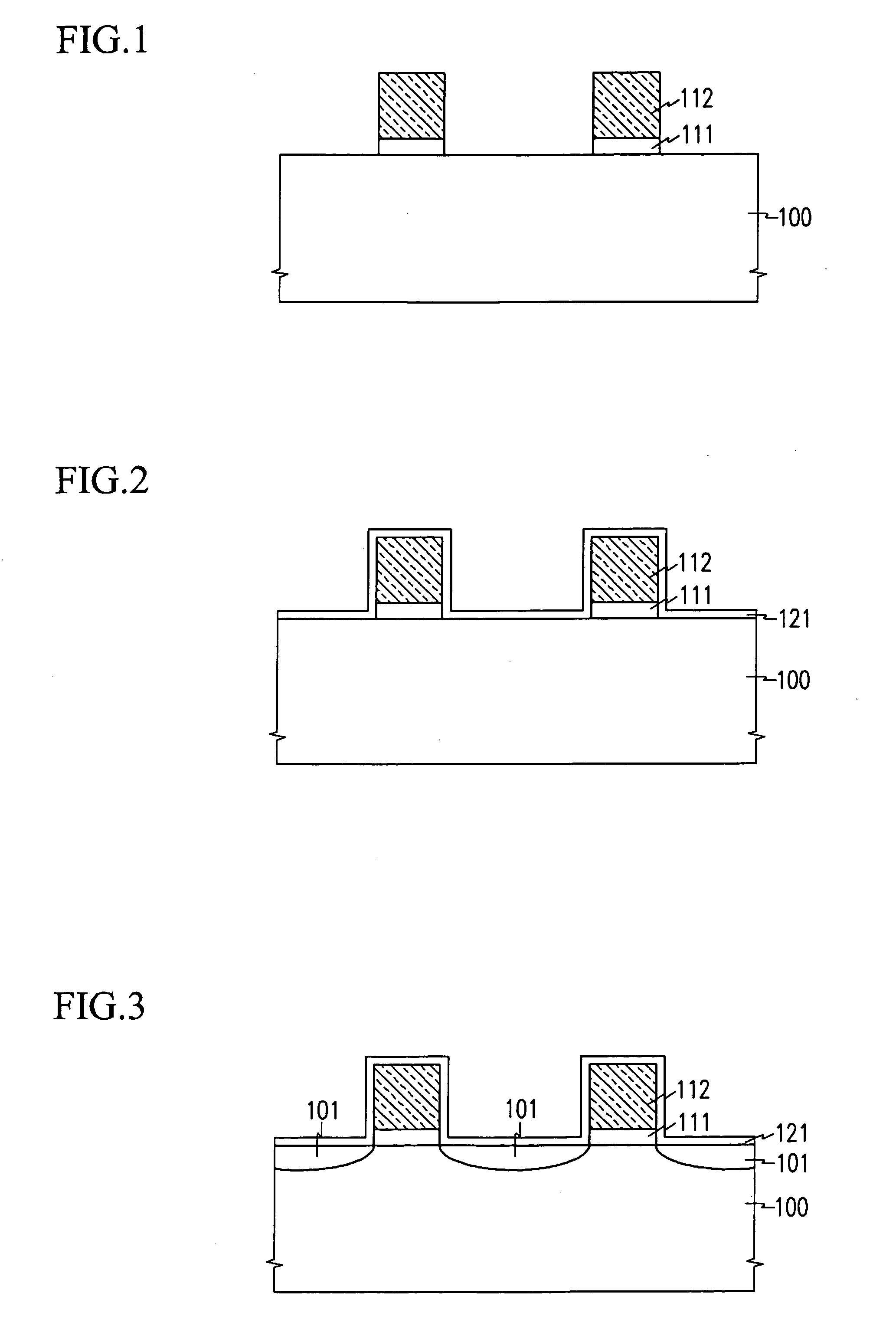 Method for fabricating MOS field effect transistor