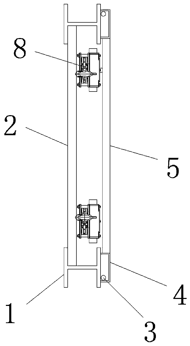 Slideway device for conveying heavy equipment