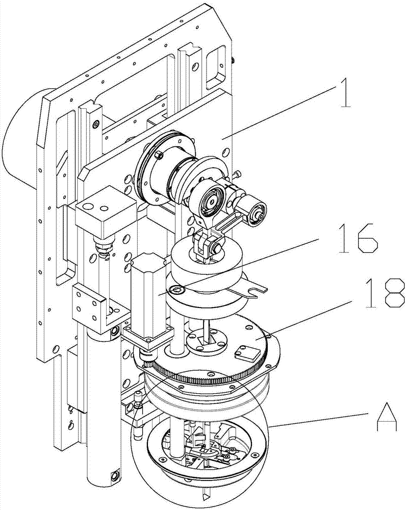 Machine head of cutting machine and cutting machine