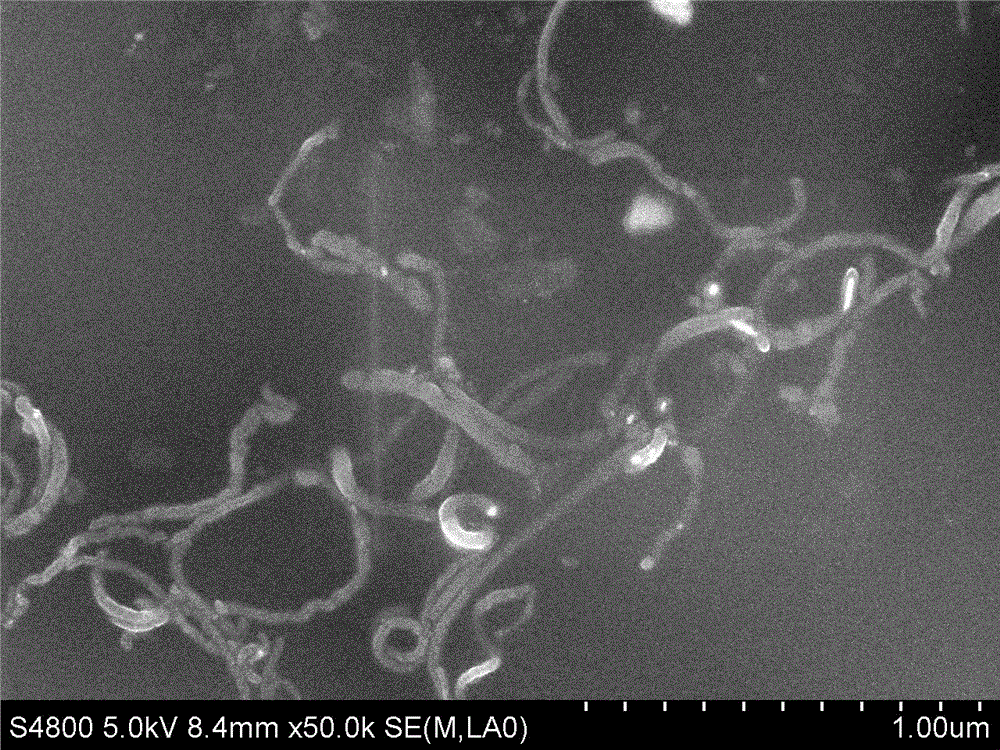 A kind of qcm formaldehyde sensor with chemical physical adsorption effect and preparation method thereof