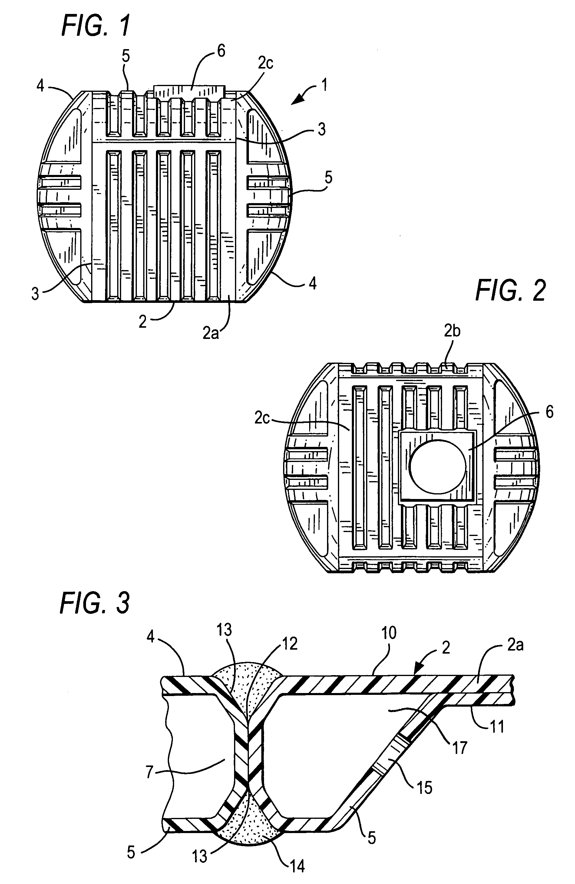 Large volume container for holding liquid media