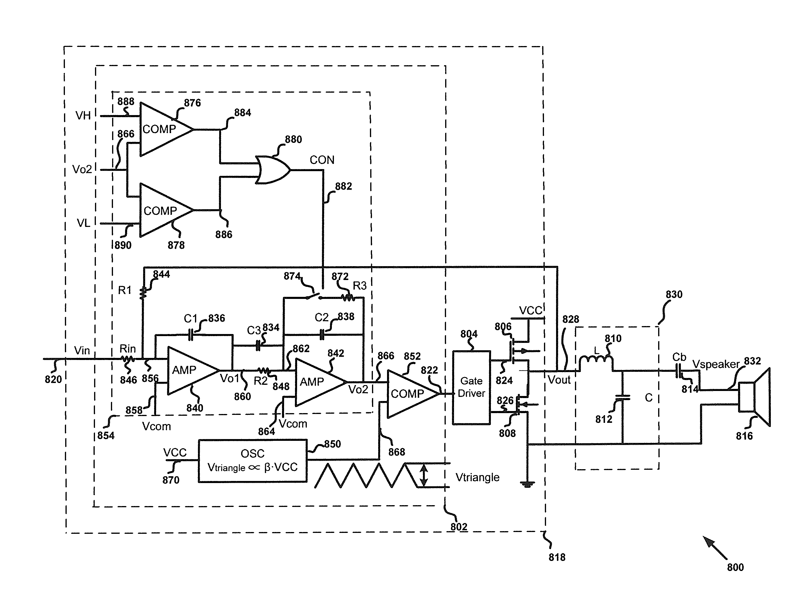 Amplification systems and methods with distortion reductions