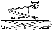 Intelligent lifting insulated arm pantograph