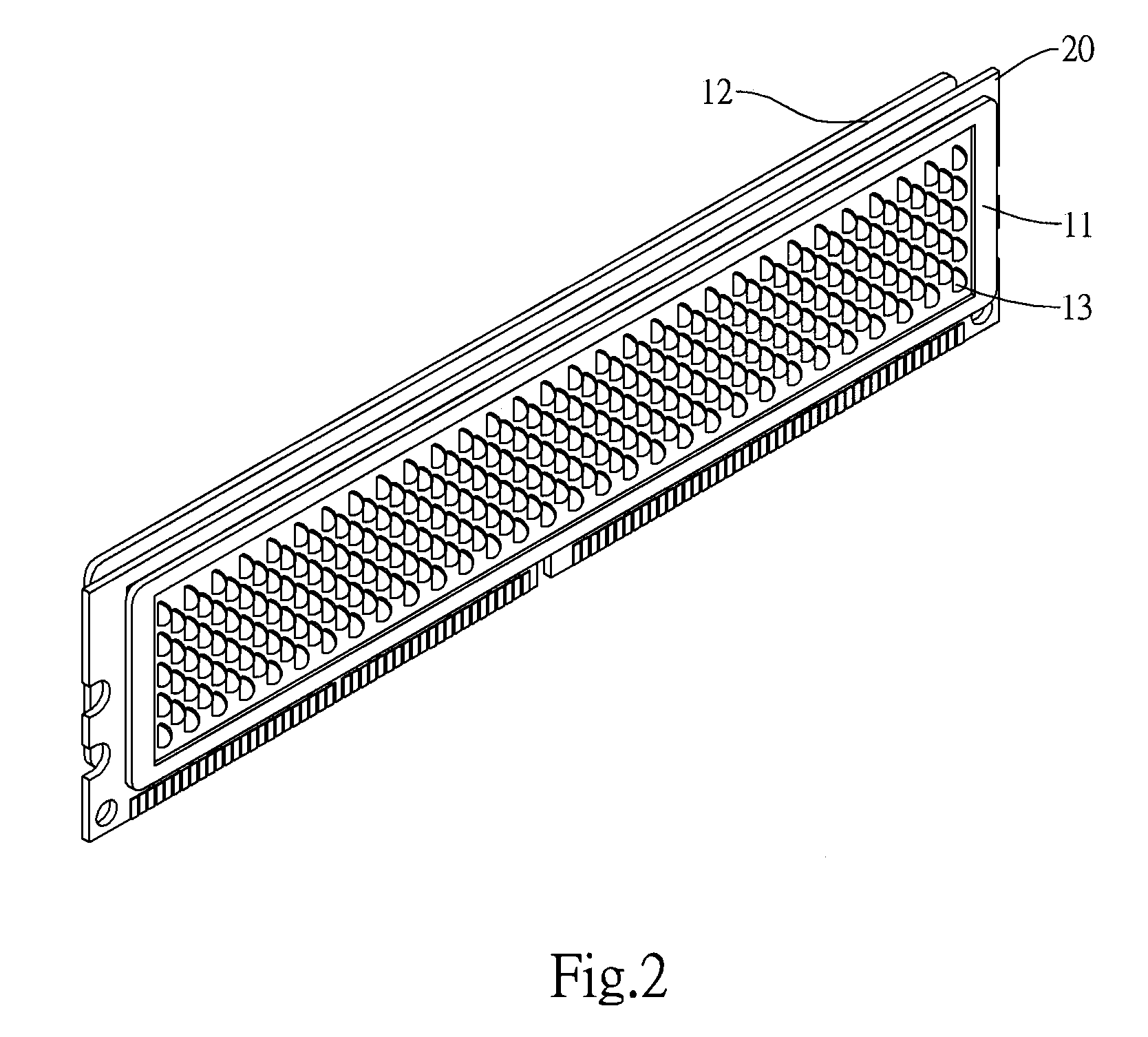 Memory heat sink device provided with a larger heat dissipating area