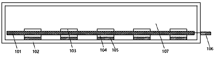 Ultraviolet LED packaging structures