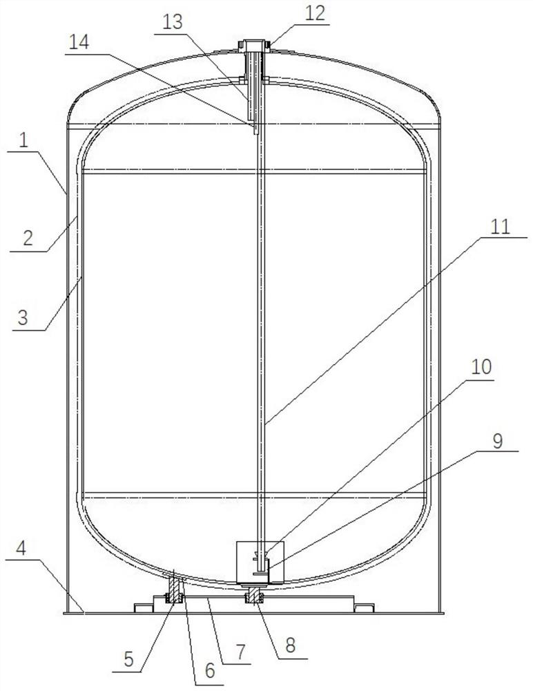 A low-temperature heat-insulated container with a guiding mechanism