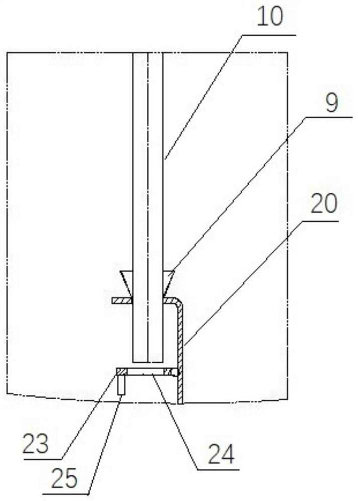 A low-temperature heat-insulated container with a guiding mechanism