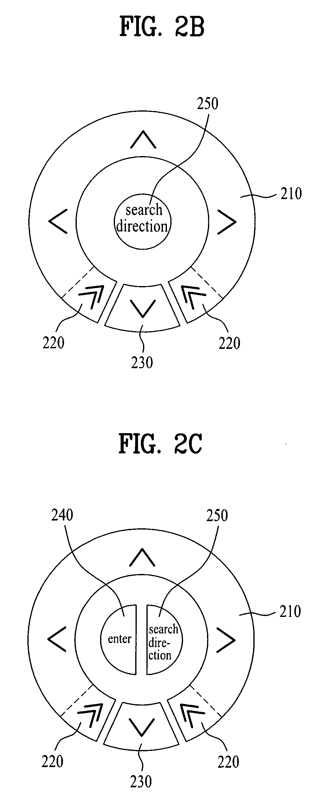 Mobile communication terminal having content data scrolling capability and method for scrolling through content data
