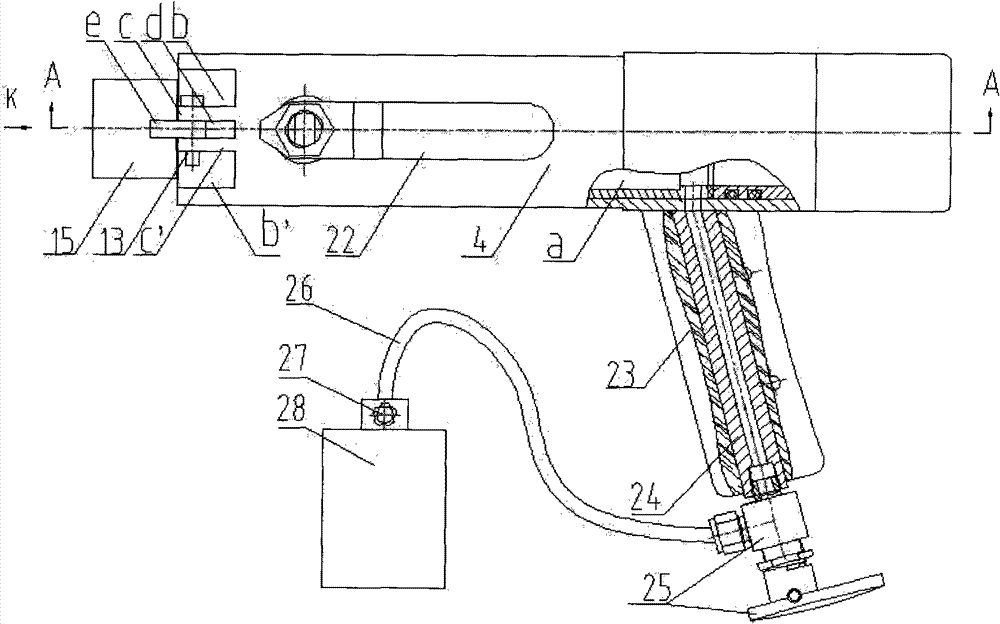 Sound-producing device for measuring oil well liquid level depth