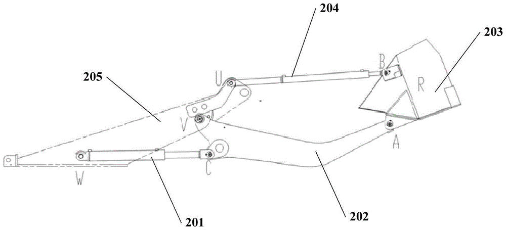 A batching weighing and measuring device and method for a self-loading mixer