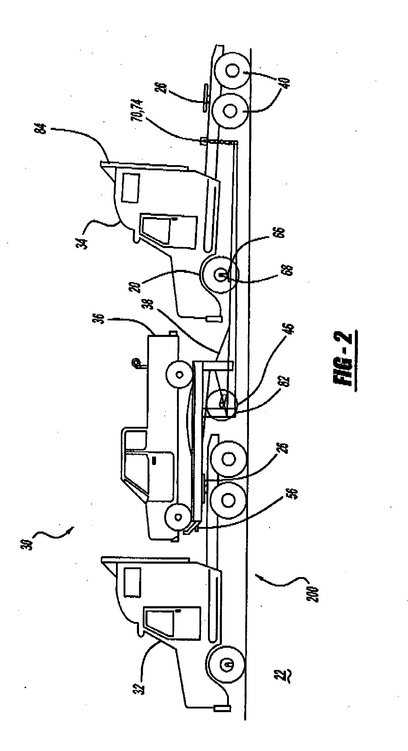 Universal folding boom trailer