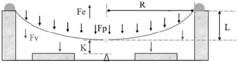 Tunneling type MEMS air pressure sensor and application thereof