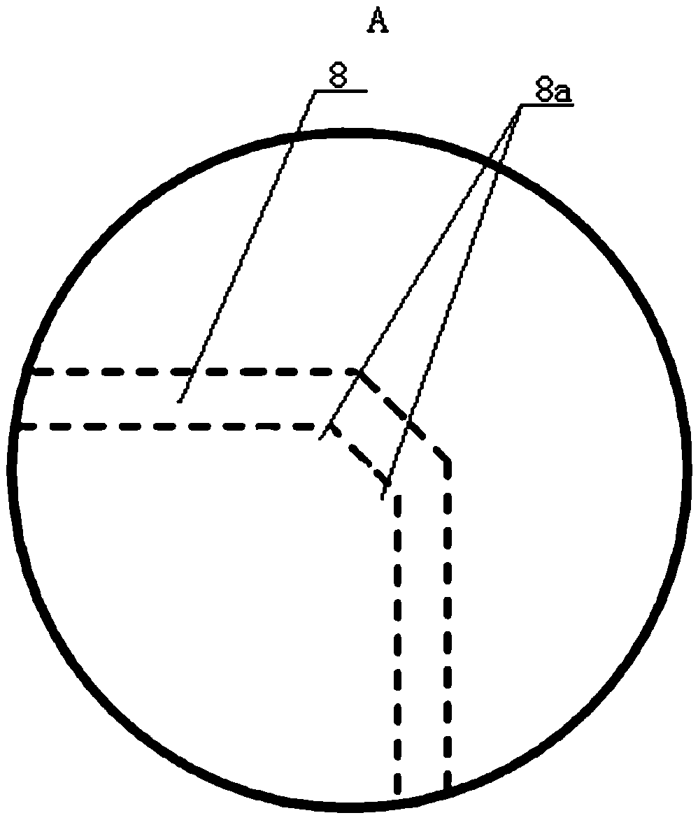 Silicon wafer packaging structure and preparation method thereof