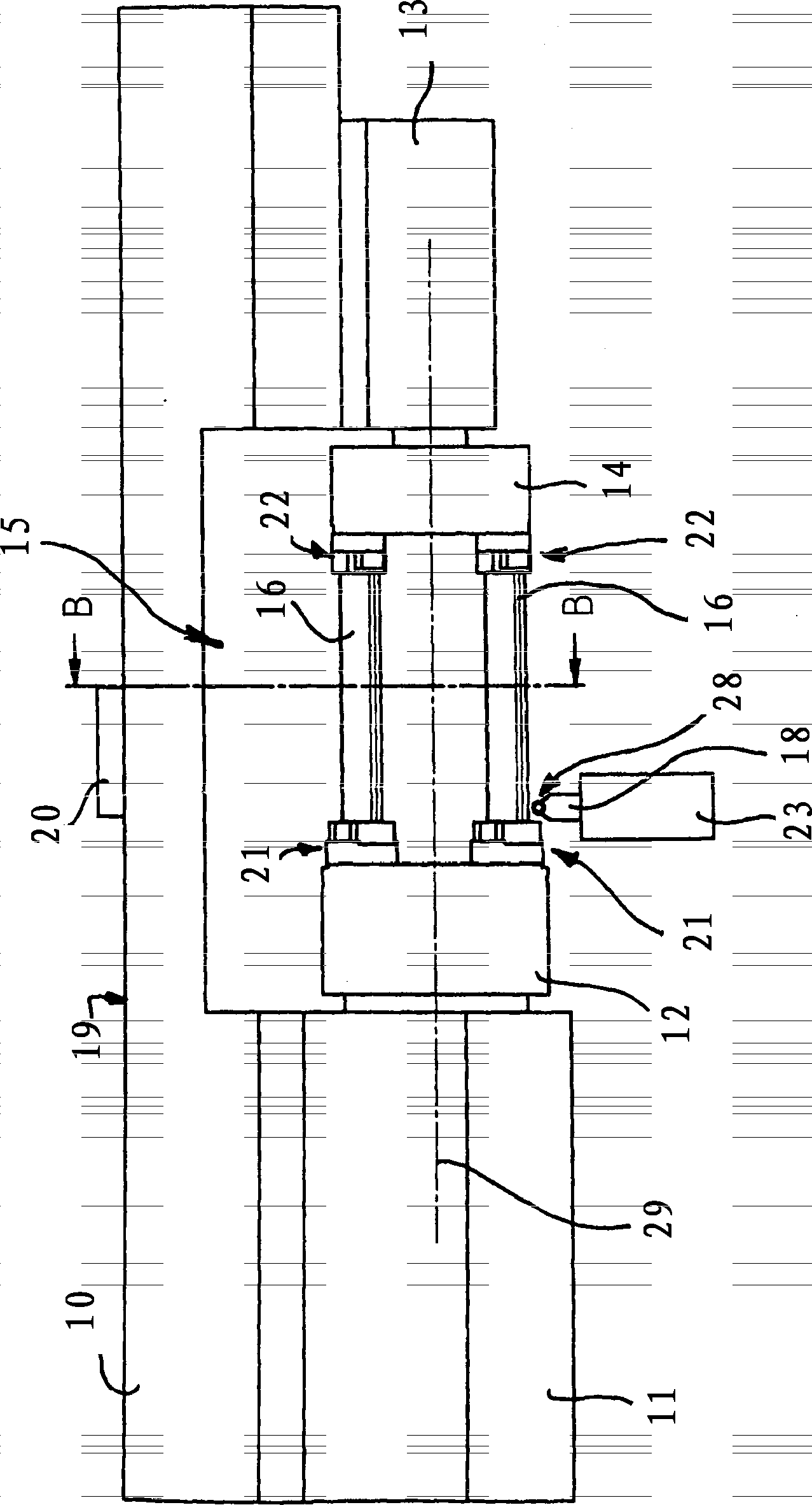 Method and turning device for chip turning