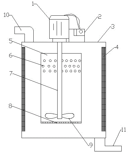Batch-type high shear emulsifying machine