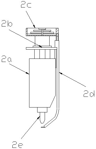 A double-station automatic feeding riveting machine