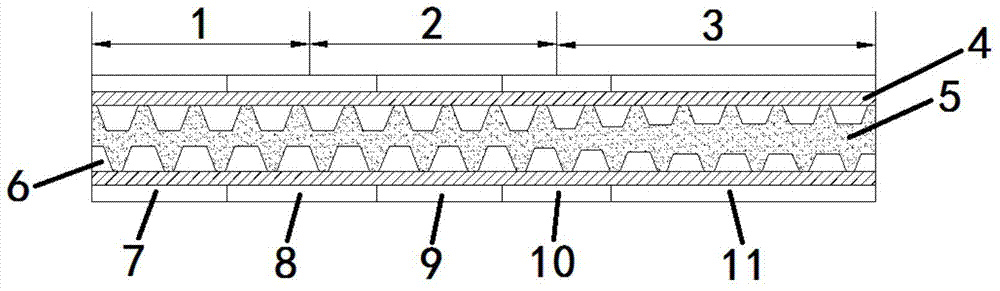 Variable cross-section and multistage heating screw arbor for self-cooked instant noodle extrusion equipment