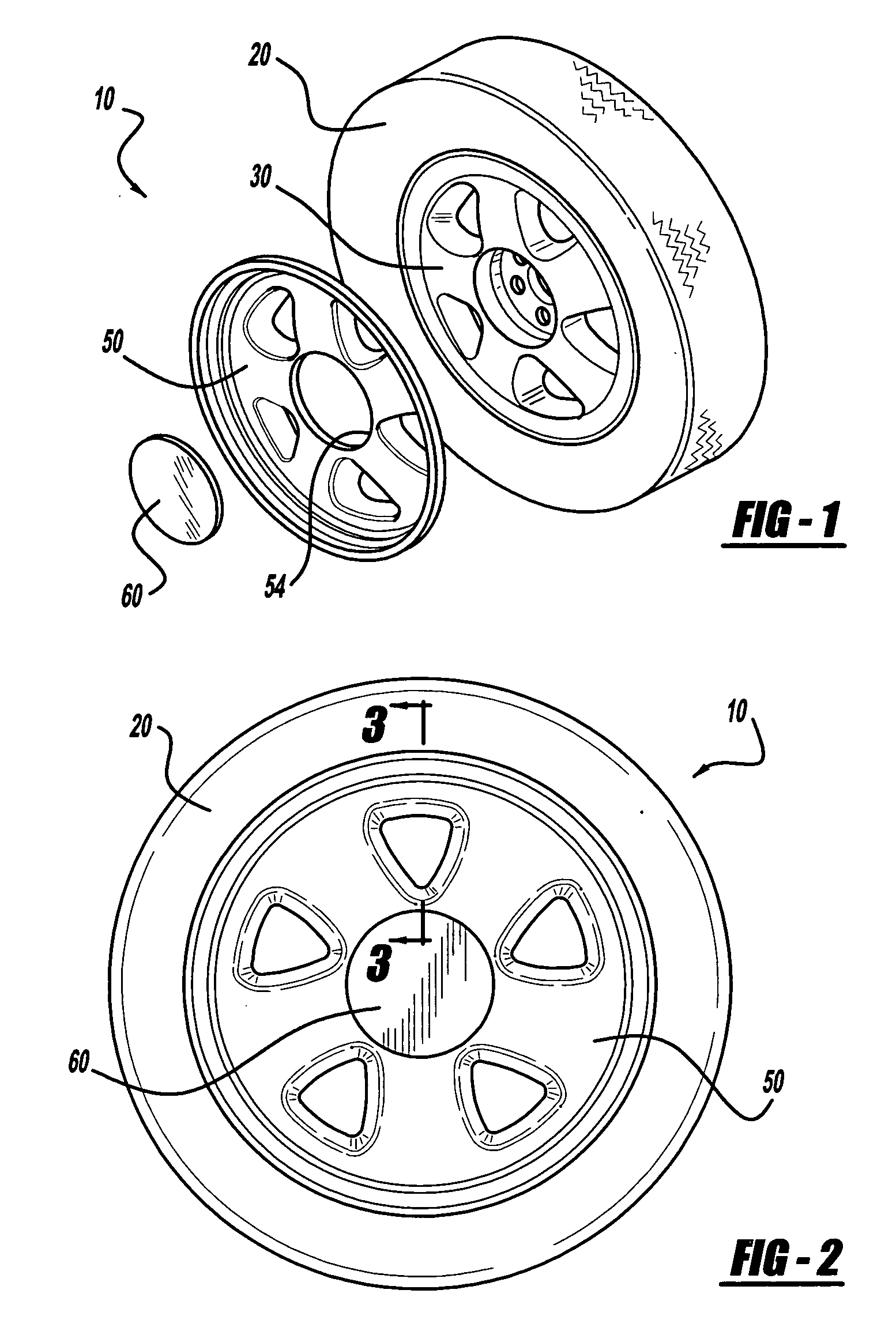 Vehicle wheel and overlay assembly