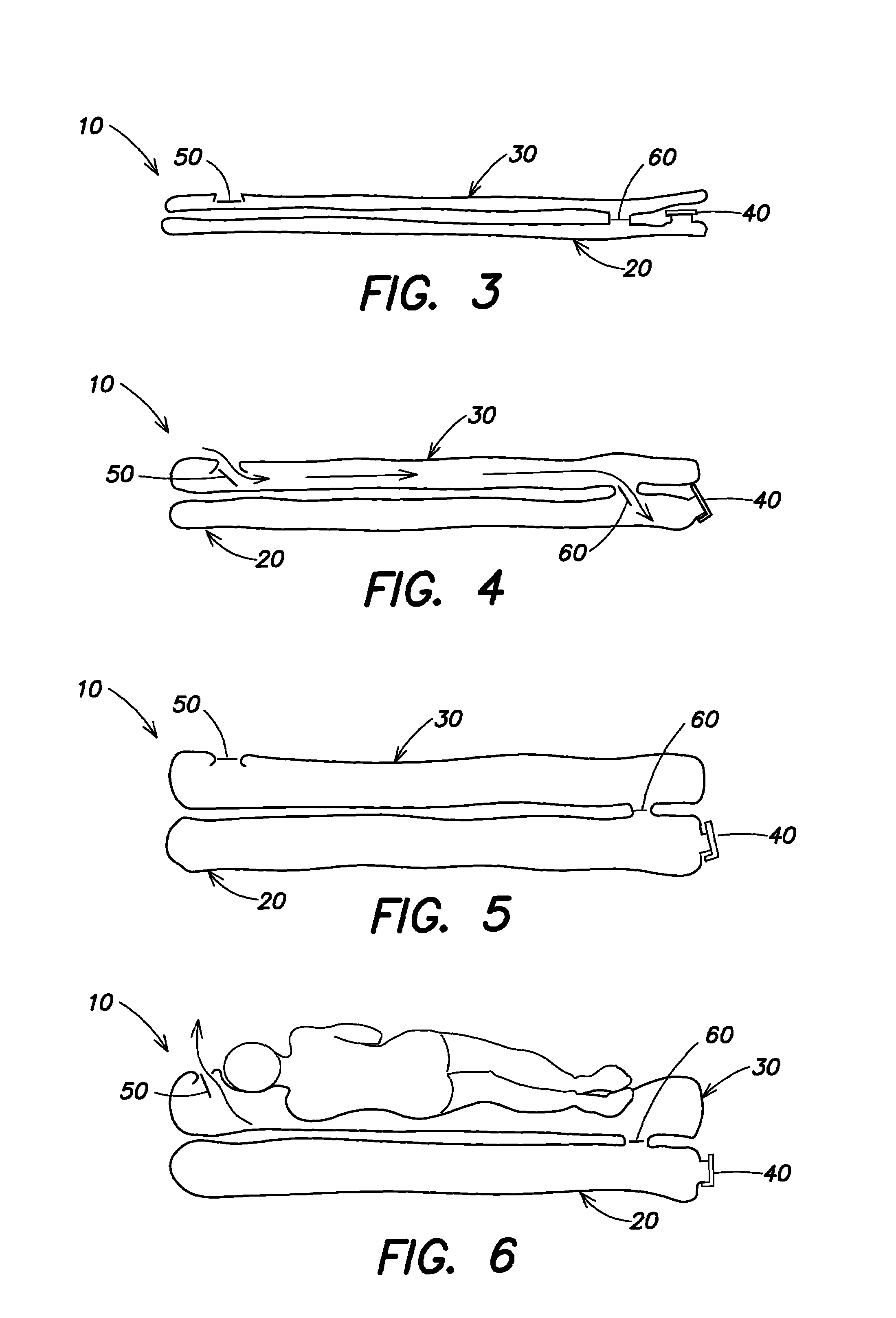 Fluidic chambers fluidly connected by one way valve and method for use