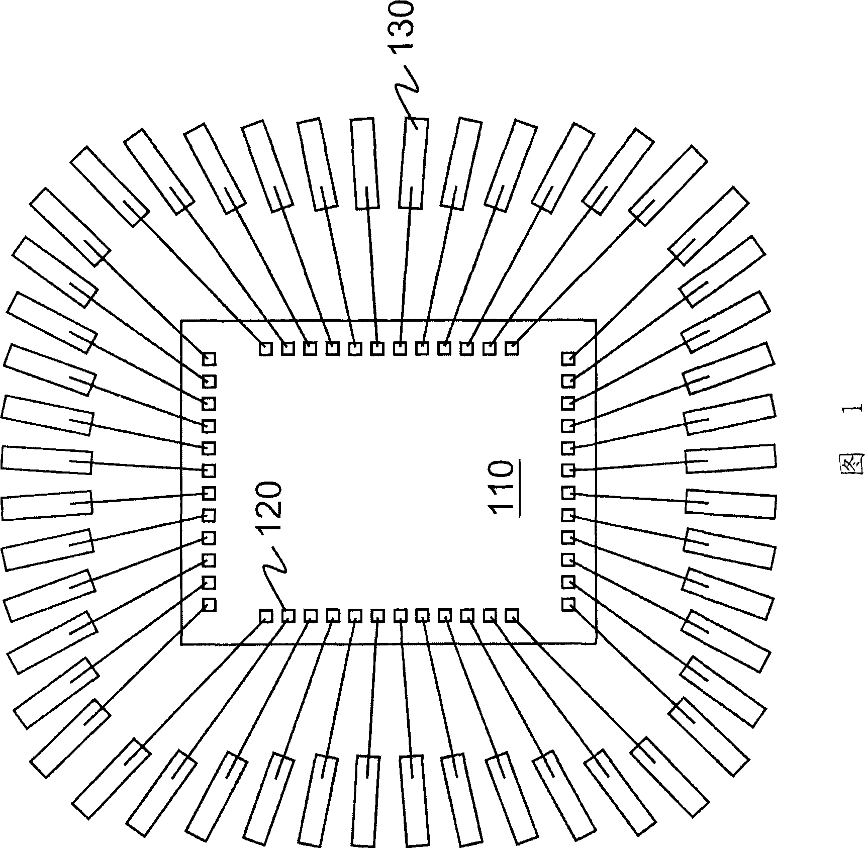 Integrated circuit suitable for various encapsulation modes