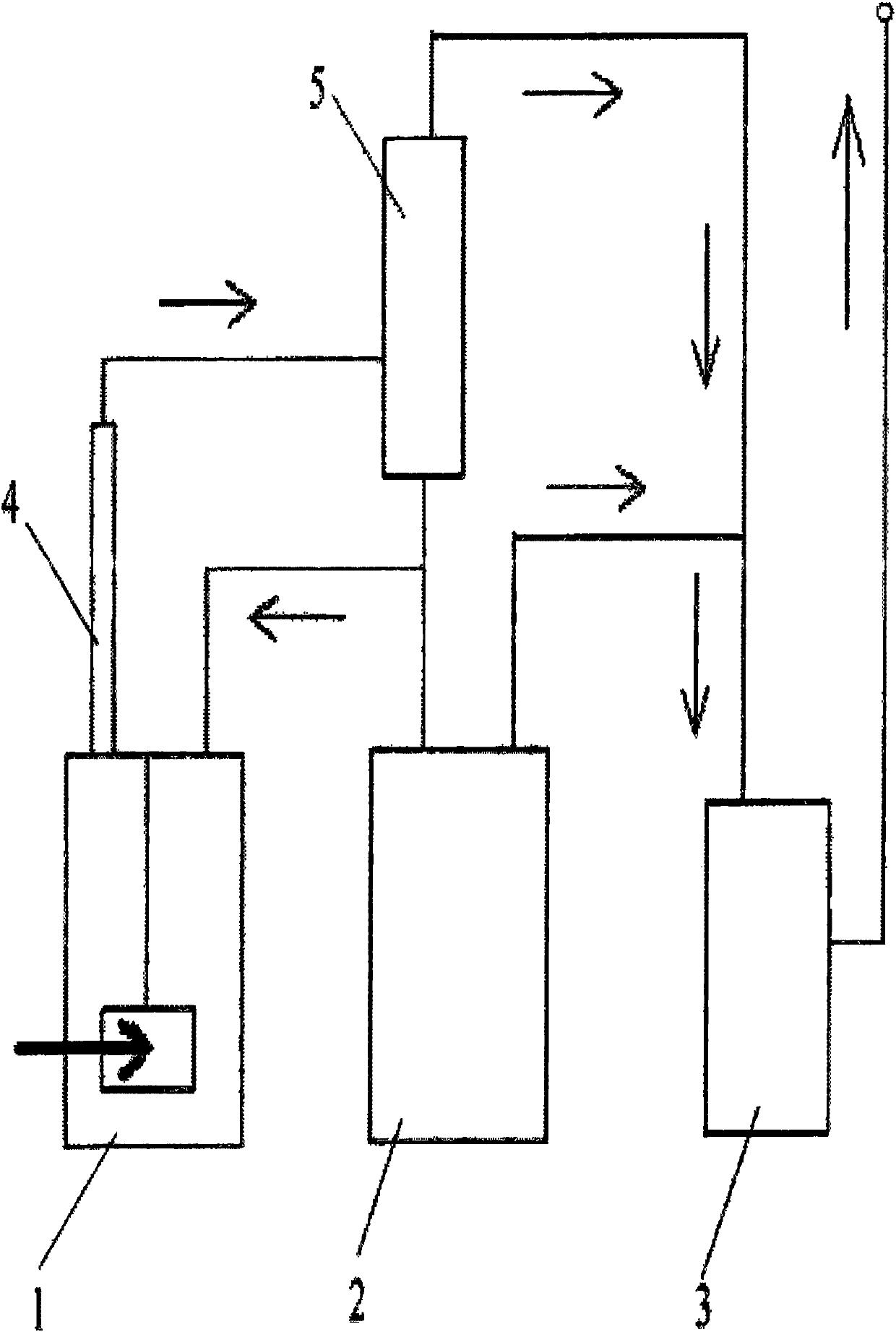 Diethyl ether anhydrous treatment apparatus