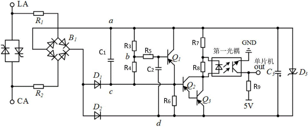 Reactive compensation regulator for power distribution system, device and system