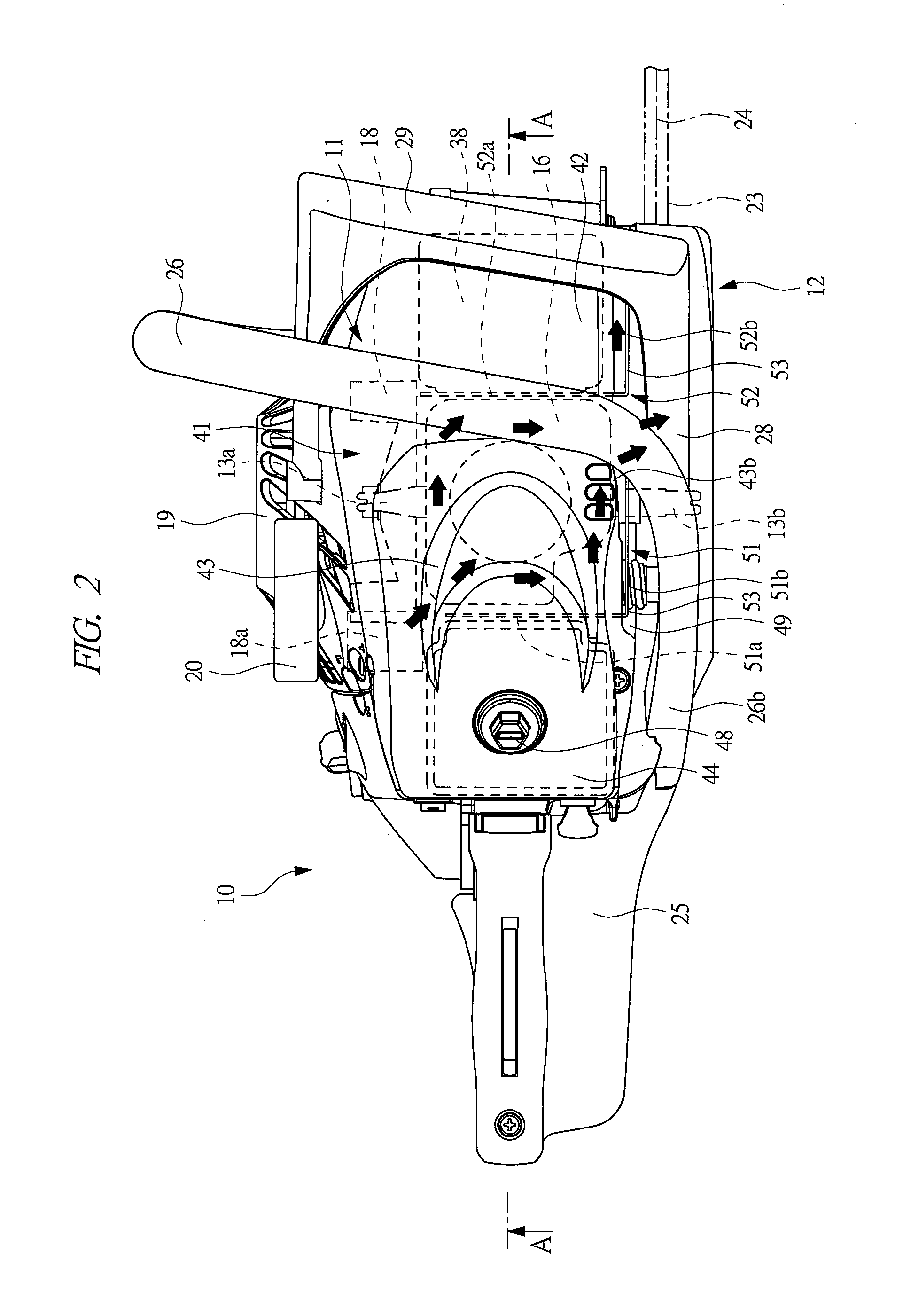 Engine and engine power tool