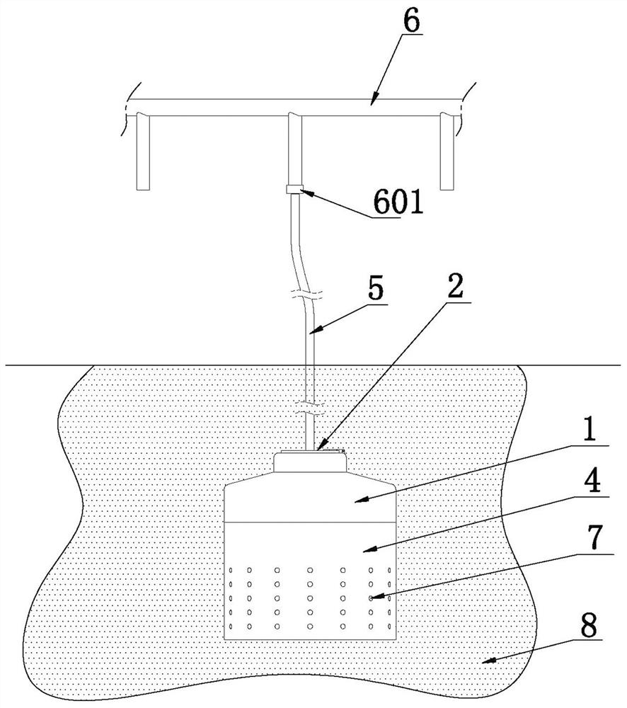 Simple pesticide-controlling, water-saving and fertilizer-saving tool for fruit trees and greenhouse vegetables