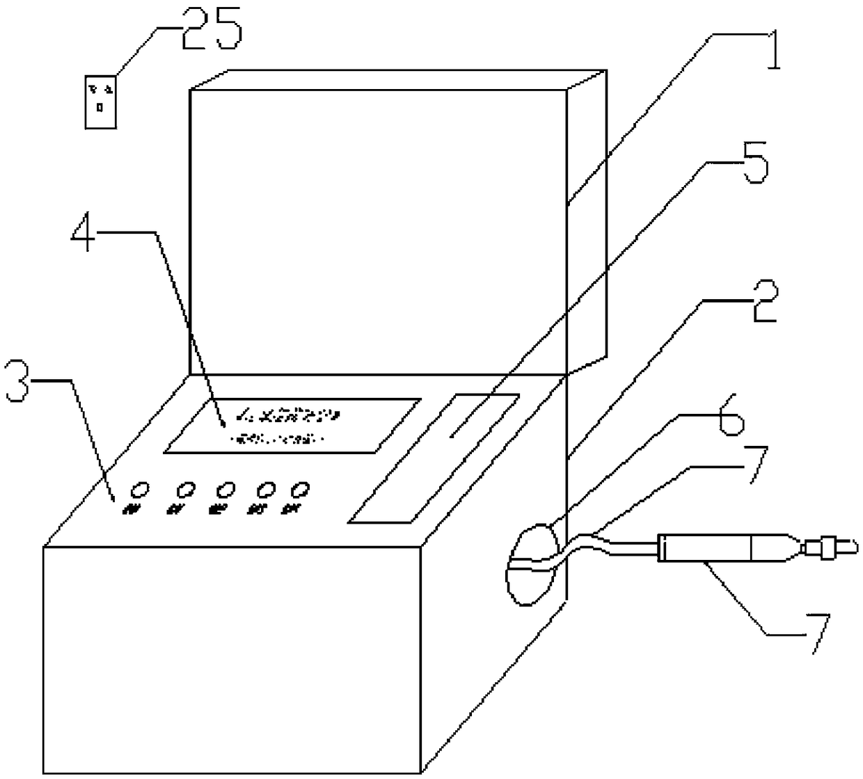 Human body pain treatment instrument