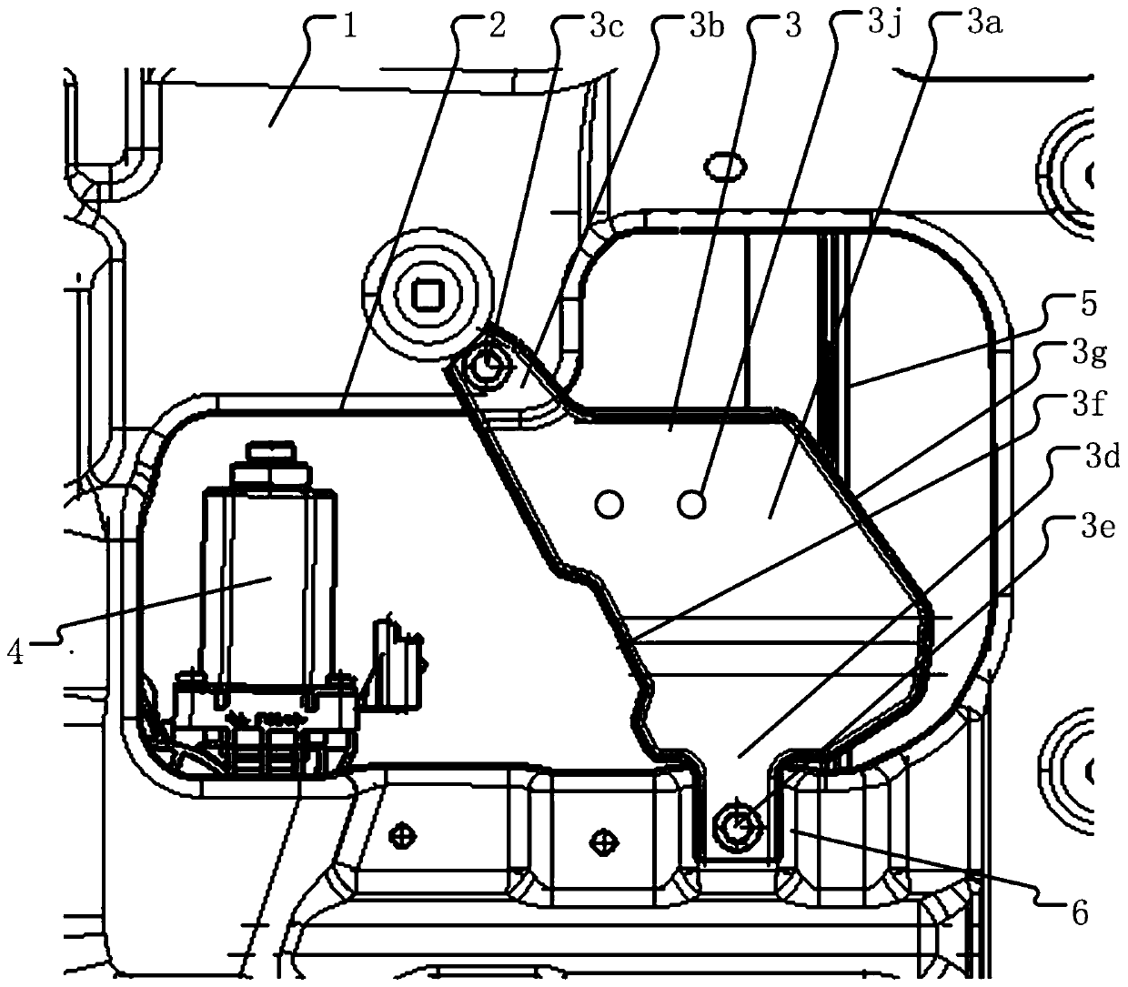 Vehicle door inner plate and vehicle with same