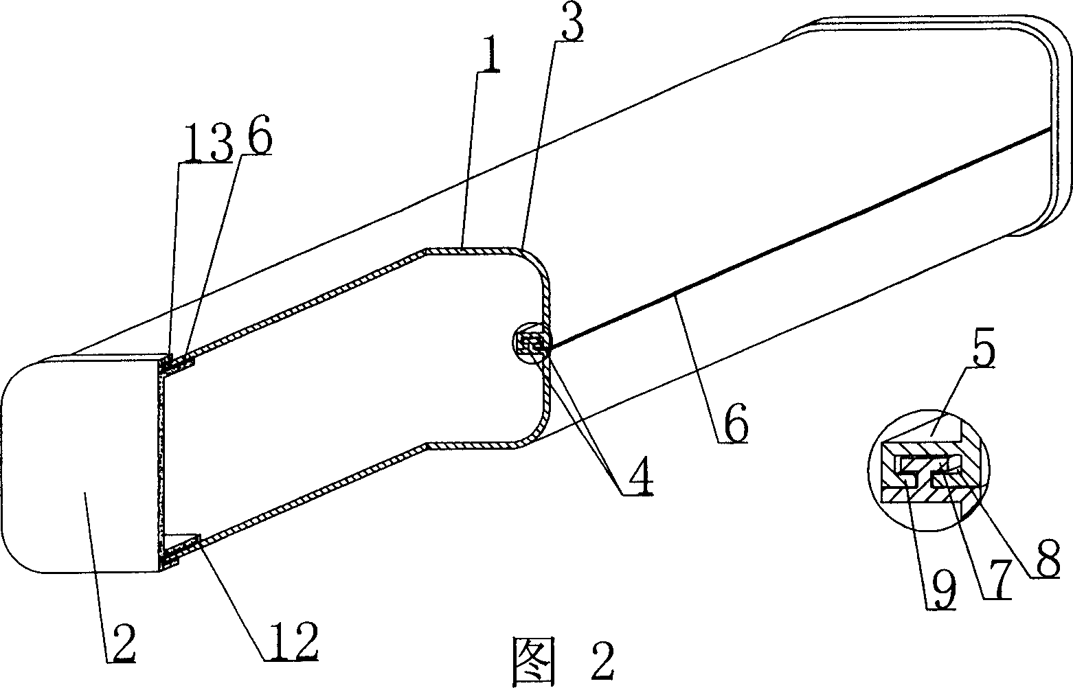 Plastic pipe with thin wall