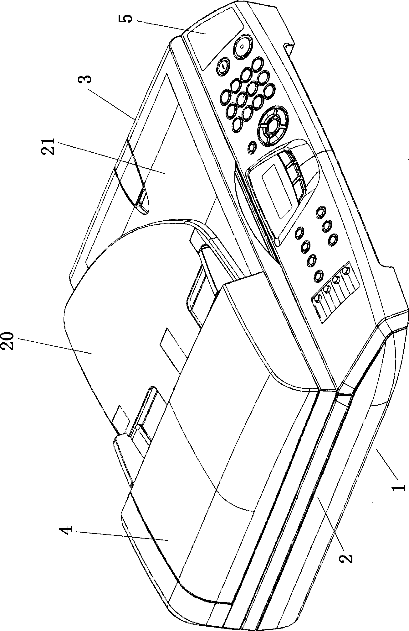 Recording sheet discharge device