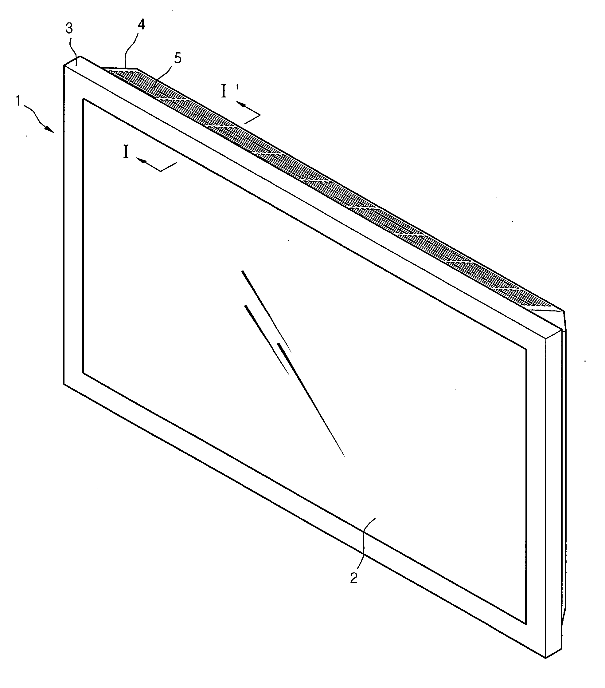Cooling apparatus for flat display device