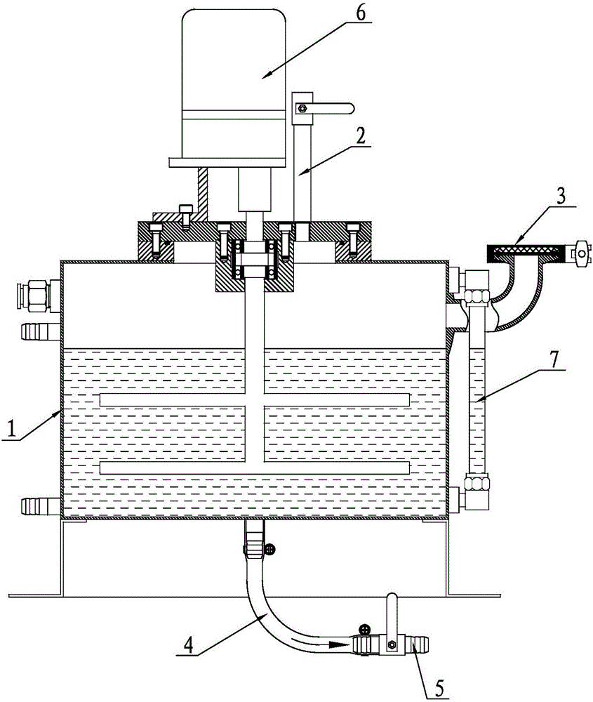 Sealing mixing storage device for siliconizing fluid of medical syringe needle