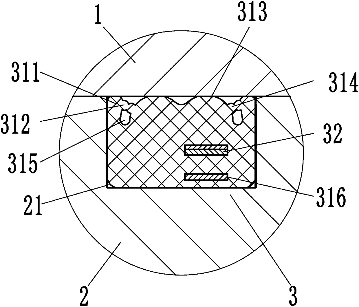 Dynamic sealing device for electric switch