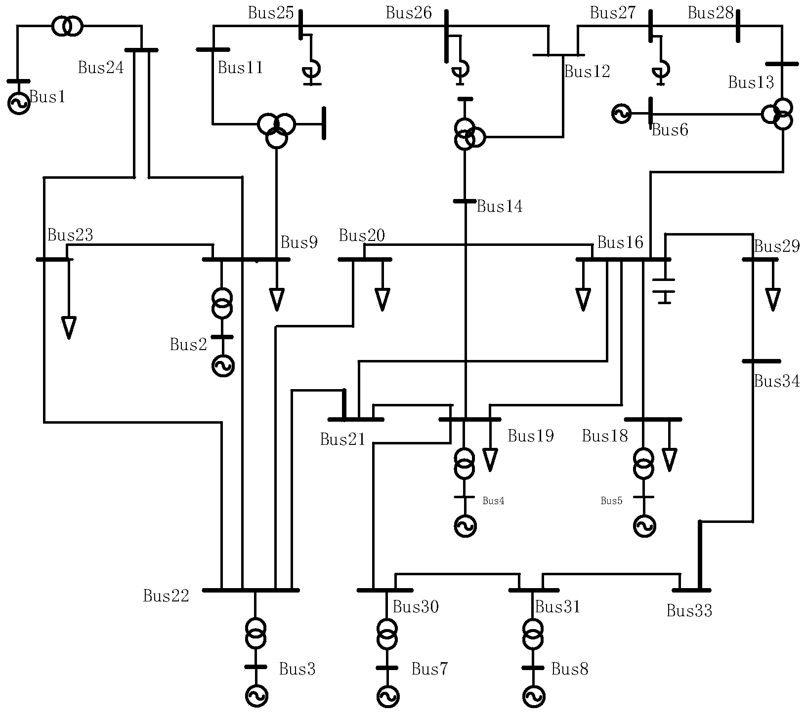 Electric power system emergency control method based on response information